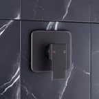 Shower Bath Mixer Tap Bathroom WATERMARK Approved - Electroplated Matte Black