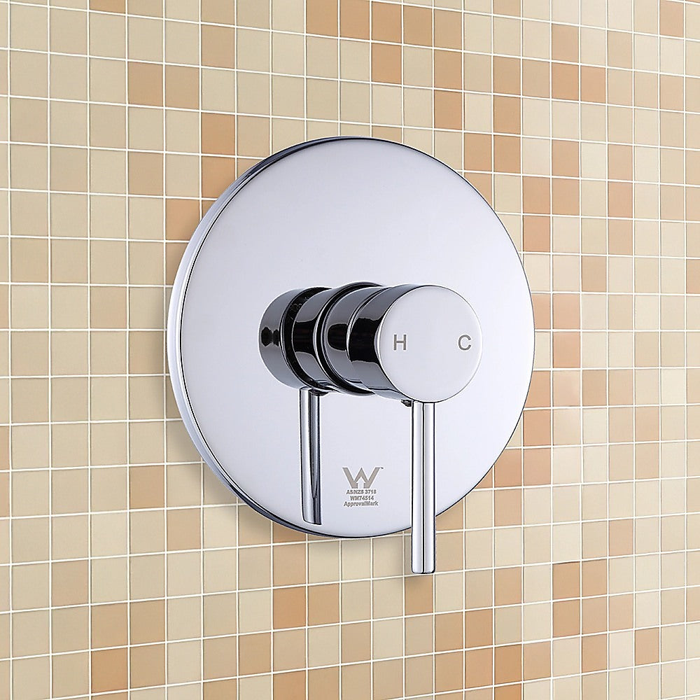 Shower Bath Mixer Tap Bathroom WATERMARK Approved - Chrome