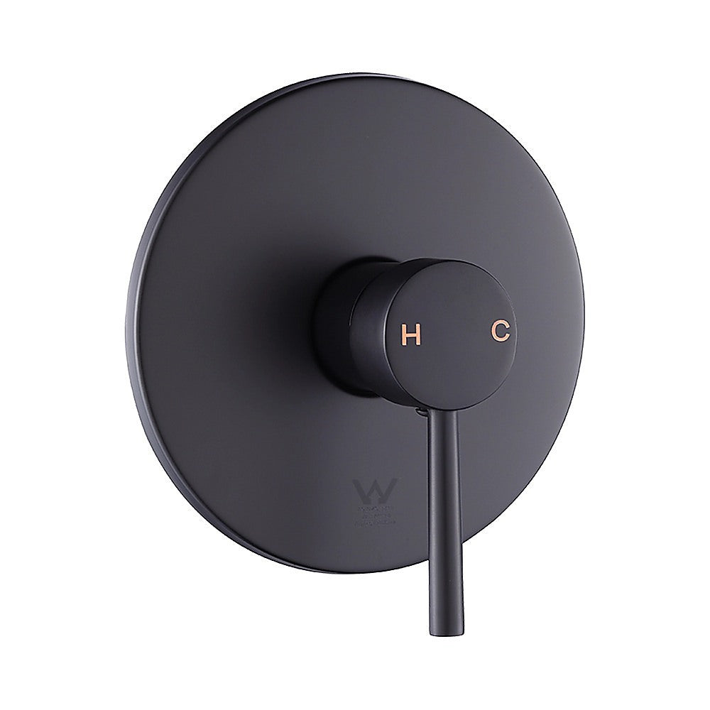 Shower Bath Mixer Tap Bathroom Electroplated Matte Black