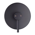 Shower Bath Mixer Tap Bathroom Electroplated Matte Black