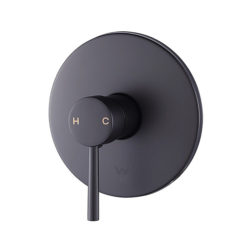 Shower Bath Mixer Tap Bathroom Electroplated Matte Black