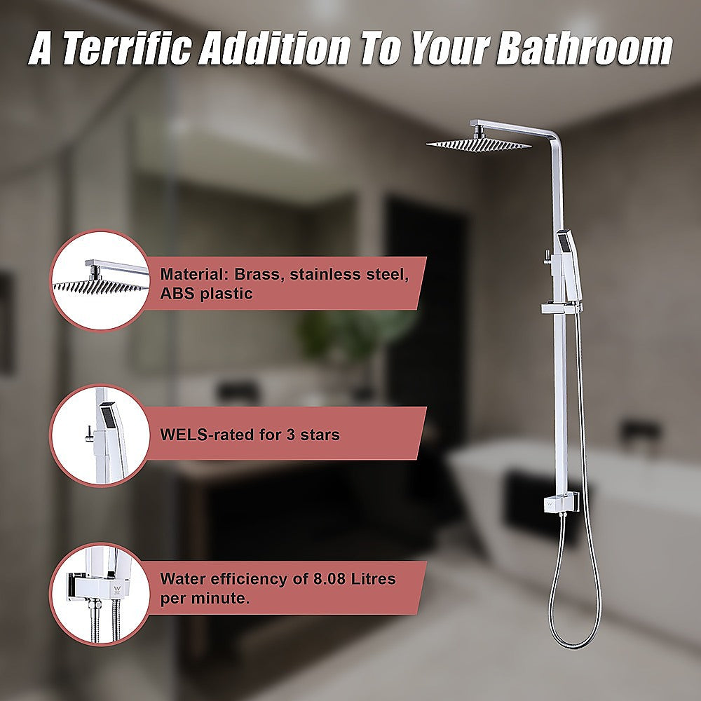 Della Francesca 8" Rain Shower Head Set