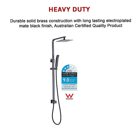 Della Francesca 8" Dual Head Rain Shower Set