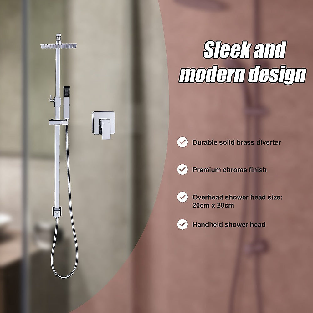 Della Francesca 8" Rain Shower Head Set