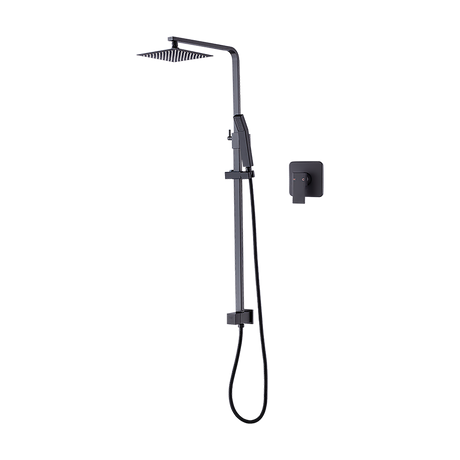 WELS 8" Dual Rain Shower Head Set