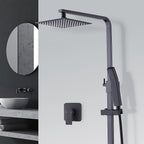 WELS 8" Dual Rain Shower Head Set