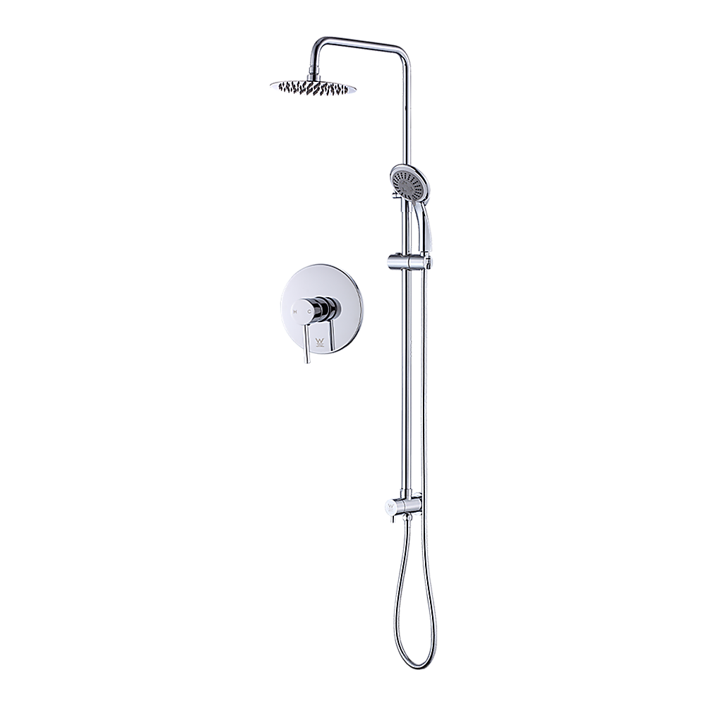 WELS Dual Head 8" Rain Shower Set