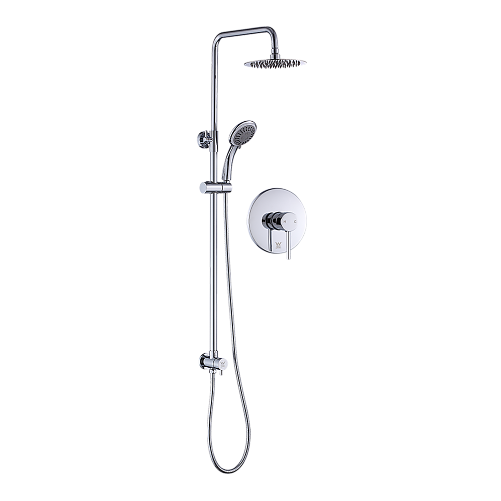 WELS Dual Head 8" Rain Shower Set