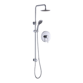 WELS Dual Head 8" Rain Shower Set