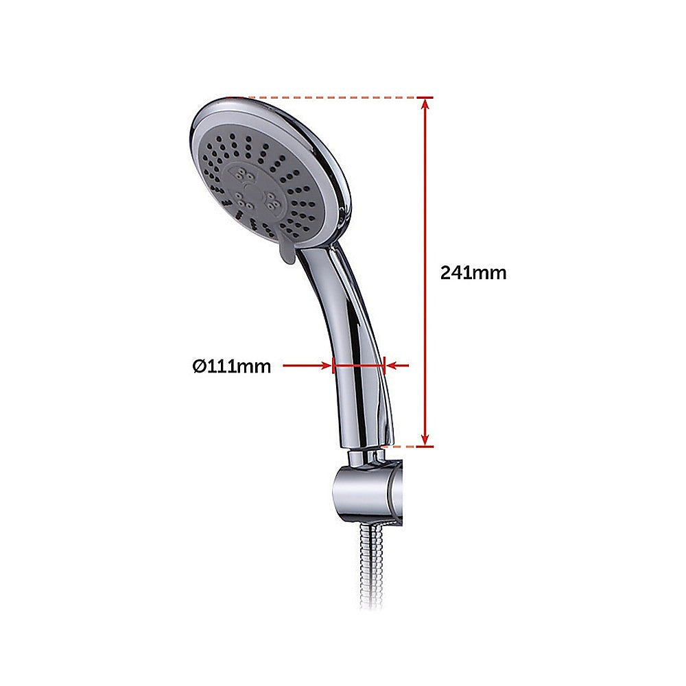 WELS Dual Head 8" Rain Shower Set