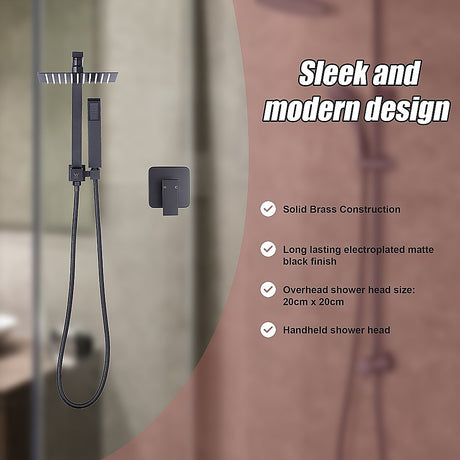 Della Francesca 8" Premium Rain Shower Set