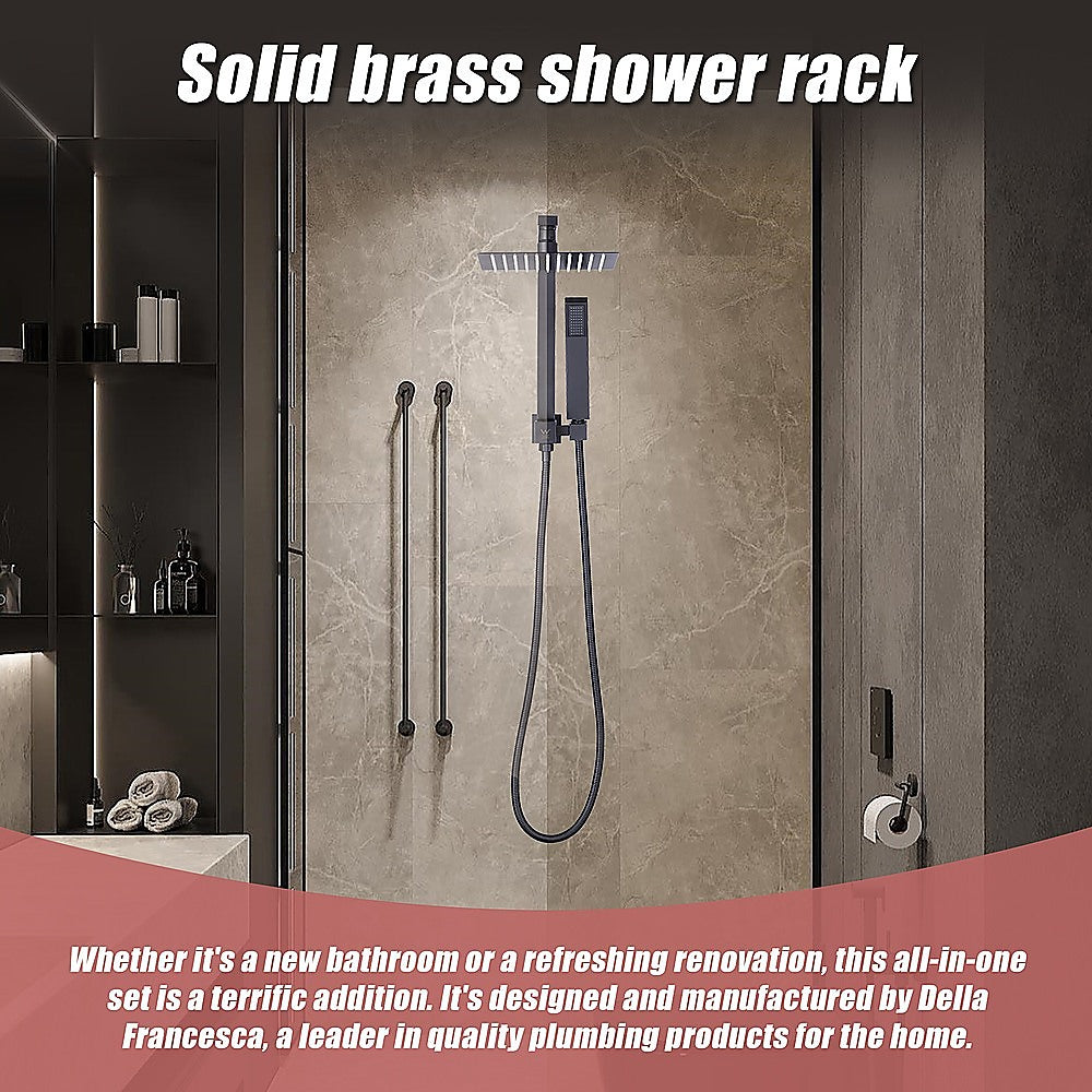 WELS 8" Dual Head Rain Shower Set