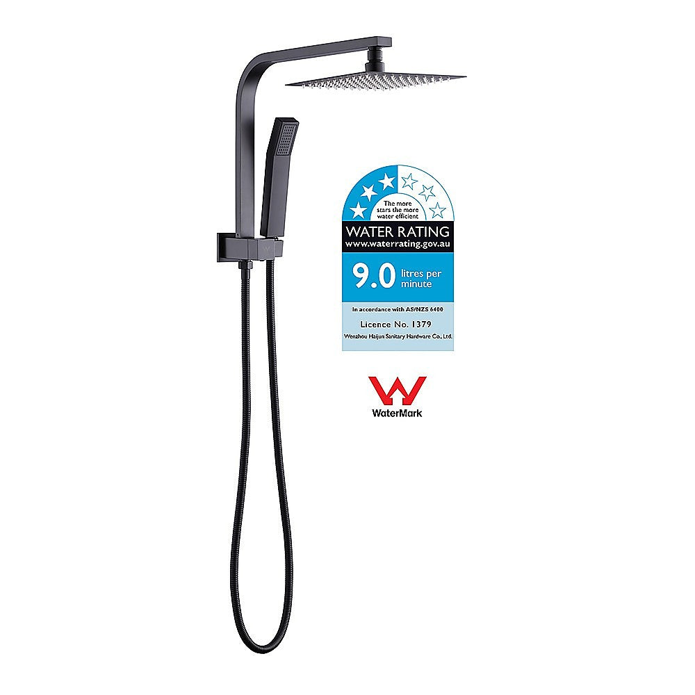WELS 8" Dual Head Rain Shower Set