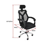 Ergonomic Mesh Office Gaming Chair - Black
