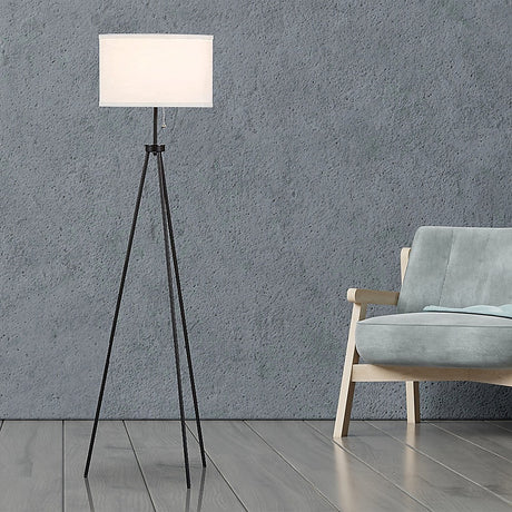 Mid-Century Modern Tripod Floor Lamp