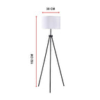 Mid-Century Modern Tripod Floor Lamp