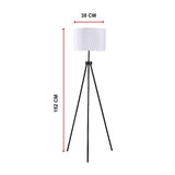 Mid-Century Modern Tripod Floor Lamp