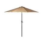 9FT Patio Umbrella Outdoor Garden Table Umbrella with 8 Sturdy Ribs