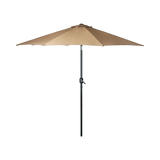 9FT Patio Umbrella Outdoor Garden Table Umbrella with 8 Sturdy Ribs