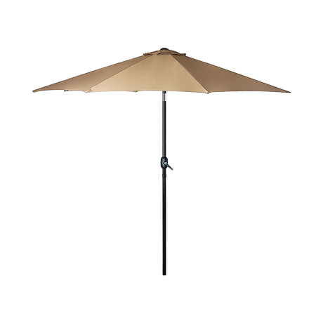 9FT Patio Umbrella Outdoor Garden Table Umbrella with 8 Sturdy Ribs