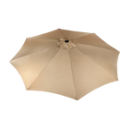 9FT Patio Umbrella Outdoor Garden Table Umbrella with 8 Sturdy Ribs