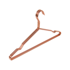 Rose Gold Metal Wire Coat Suit Hangers