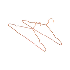 Rose Gold Metal Wire Coat Suit Hangers