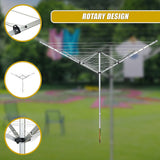 4 Arm 50m Rotary Outdoor Clothes Dryer