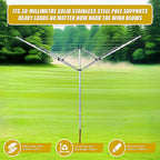 4 Arm 50m Rotary Outdoor Clothes Dryer