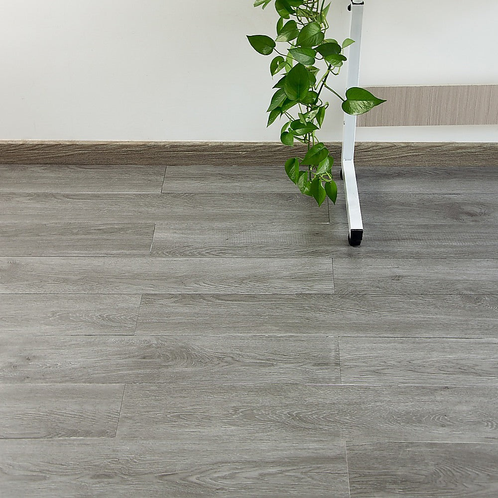 Self-Adhesive Ash Wood Grain Vinyl Tiles