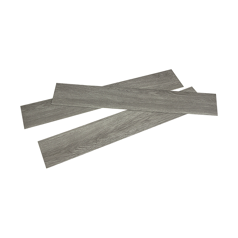 Self-Adhesive Ash Wood Grain Vinyl Tiles