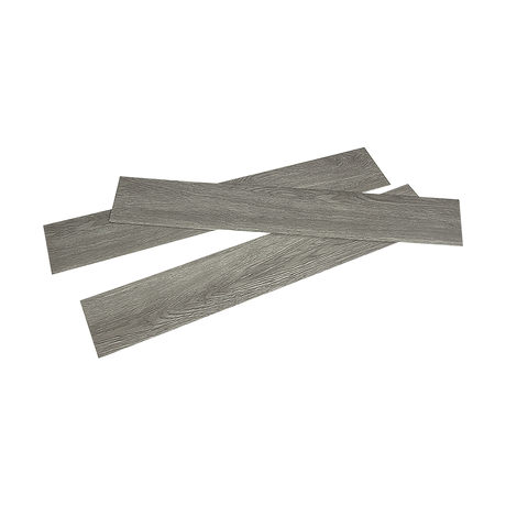 Self-Adhesive Ash Wood Grain Vinyl Tiles