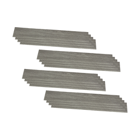 Self-Adhesive Ash Wood Grain Vinyl Tiles