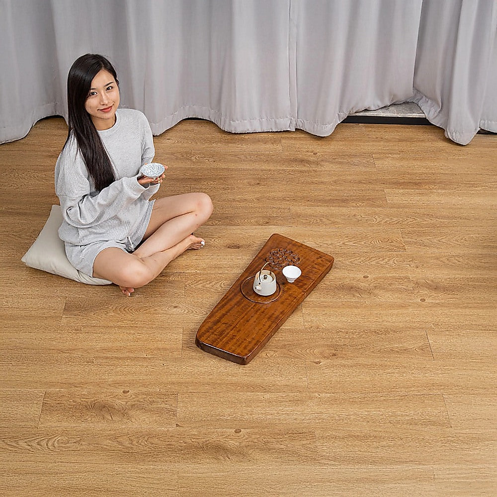 Self-Adhesive Oak Vinyl Floor Tiles 16 Pack