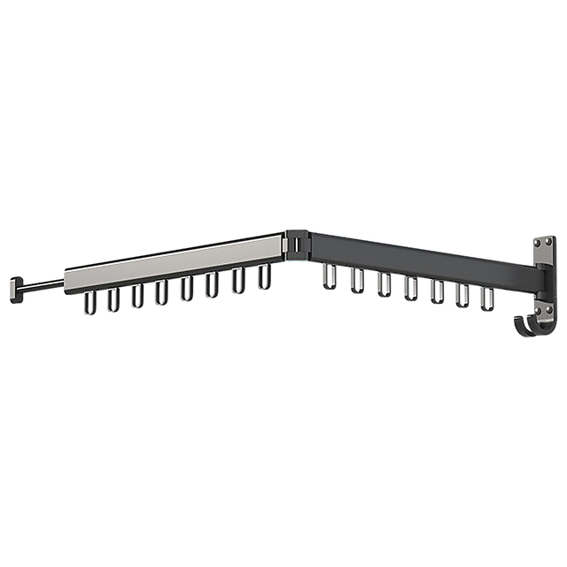 Foldable Wall-Mounted Clothes Drying Rack