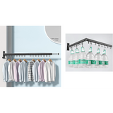 Foldable Wall-Mounted Clothes Drying Rack