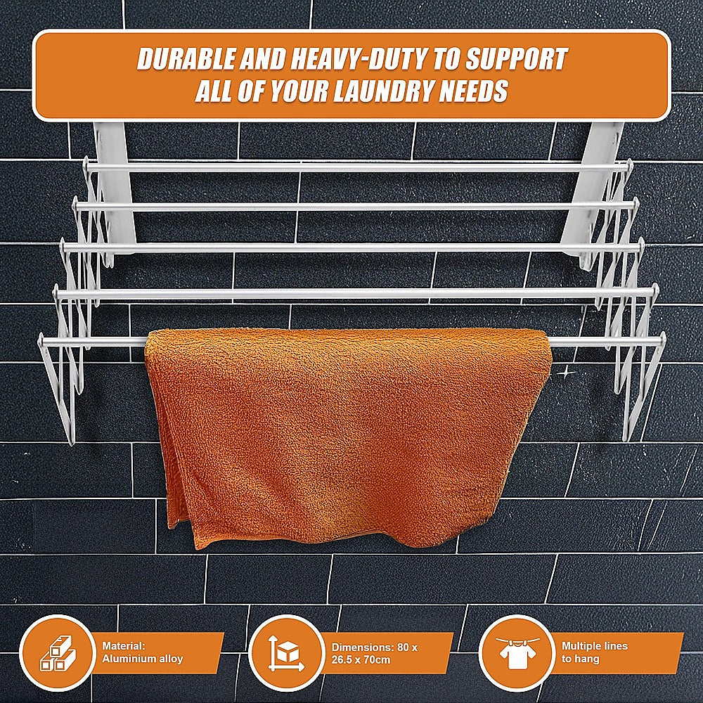 Expandable Clothes Airer for Home and Caravan