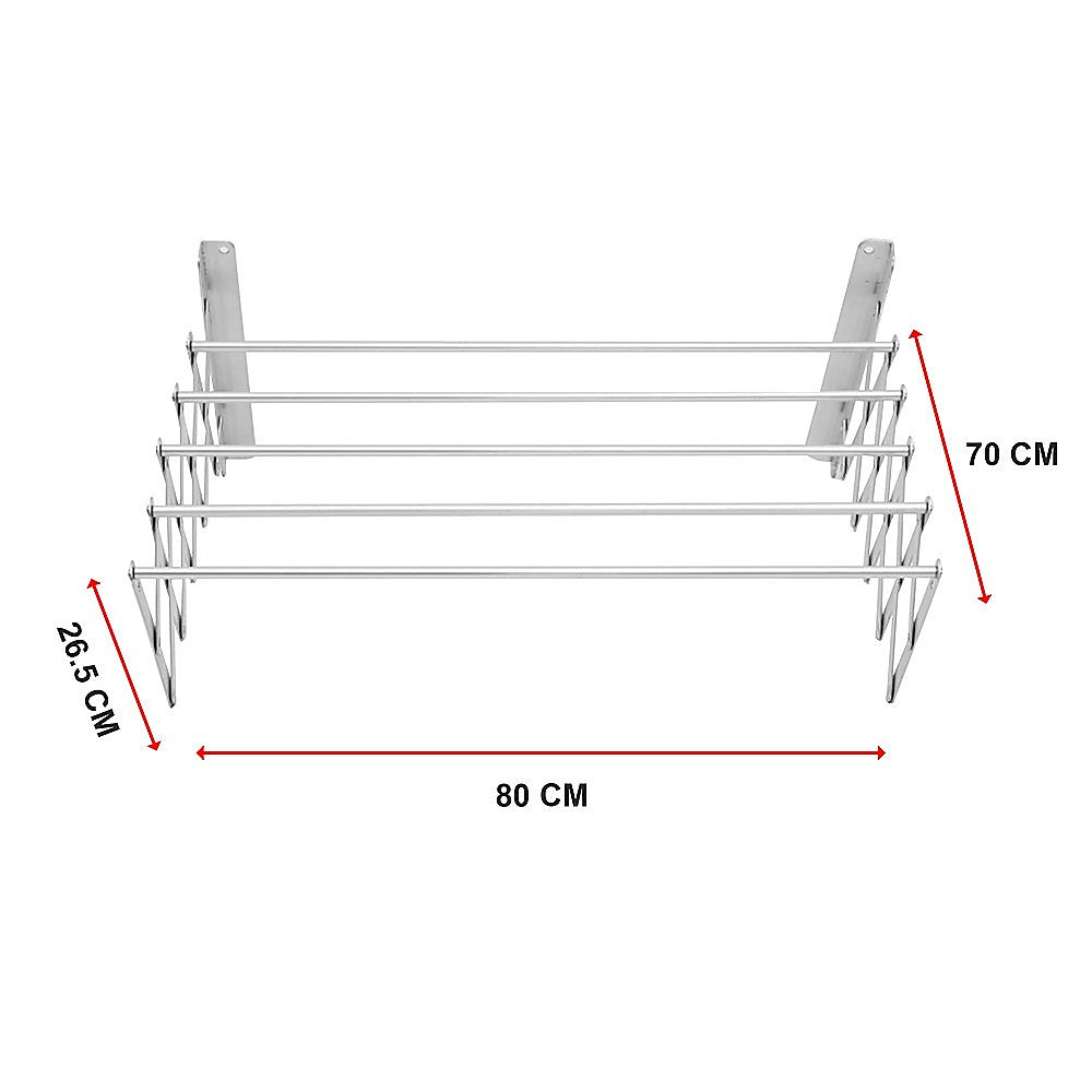 Expandable Clothes Airer for Home and Caravan