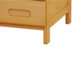 Bamboo Bedside Table Nightstand with Storage for Bedroom and Sofa Side Stand