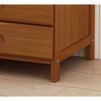 Bamboo Bedside Table Nightstand with Storage for Bedroom and Sofa Side Stand