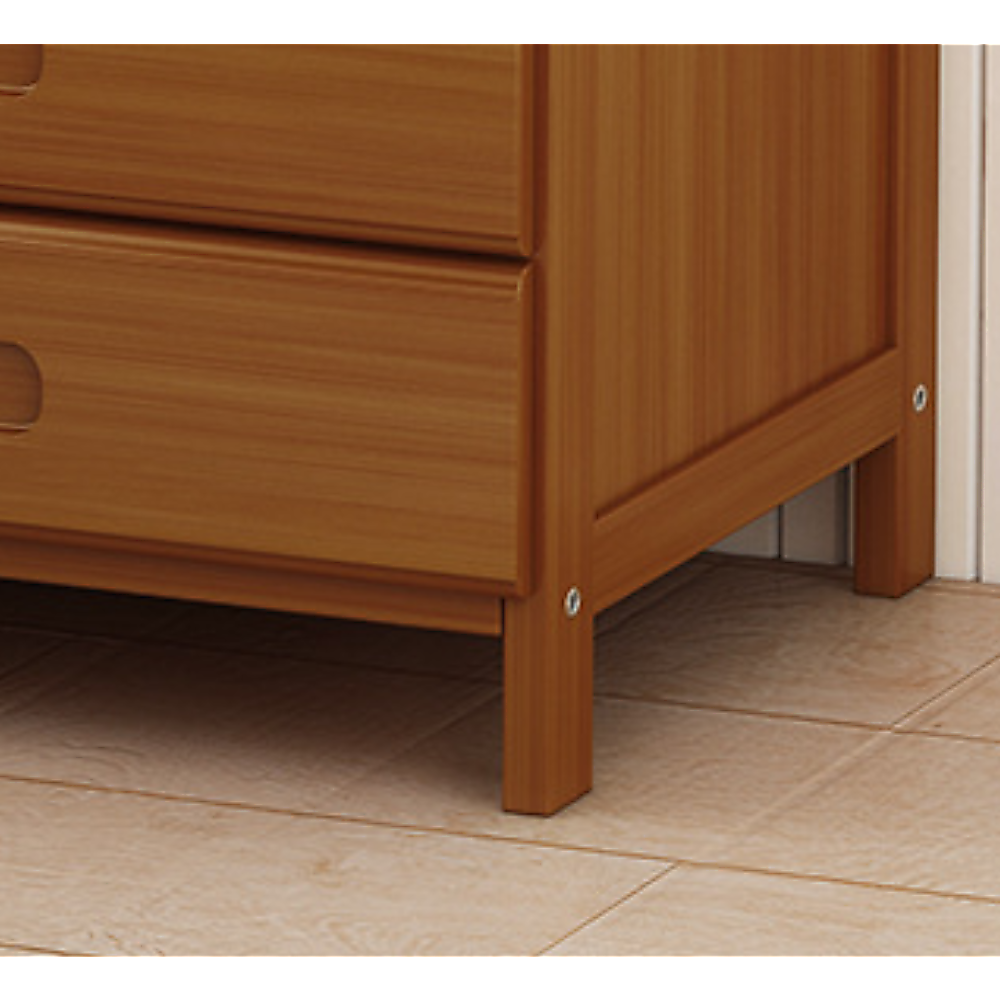 Bamboo Bedside Table Nightstand with Storage for Bedroom and Sofa Side Stand