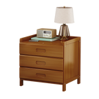 Bamboo Bedside Table Nightstand Storage Bedroom Sofa Side Stand Organizer