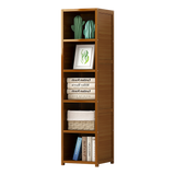 Bamboo Adjustable Shelf Bookcase Display Rack