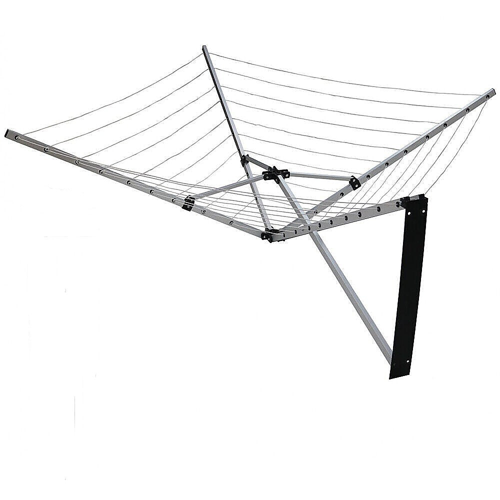 Wall-Mounted 5 Arm Folding Clothes Airer