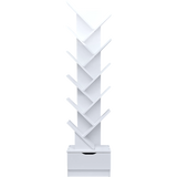 Tree Bookshelf Bookcase - 12-Tier Display Unit