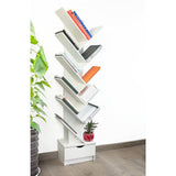 Tree Bookshelf Bookcase - 12-Tier Display Unit