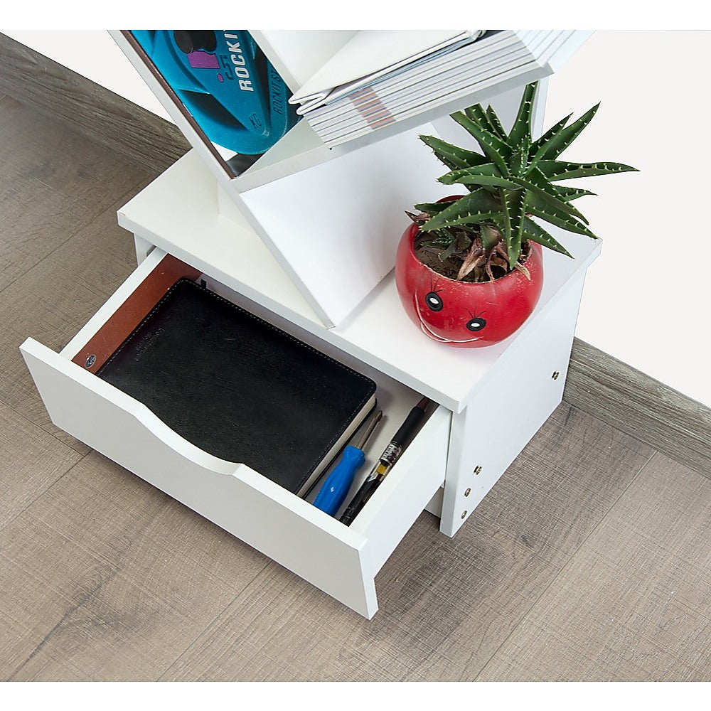 Tree Bookshelf Bookcase - 12-Tier Display Unit