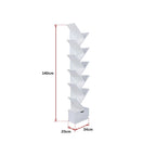 Tree Bookshelf Bookcase - 12-Tier Display Unit