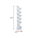 Tree Bookshelf Bookcase - 12-Tier Display Unit