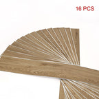 Self-Adhesive Elm Wood Grain Vinyl Tiles